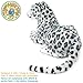 TigerHart Sinovia The Snow Leopard - 17 Inch Stuffed Animal Plush Snow Cat