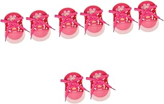 4 Conjuntos De Brinquedos De Sapato Com Cadarço Brinquedos Para Crianças Brinquedos Para Crianças Cadarço De Madeira Quebra-Cabeça Brinquedo De Aprendizagem Prática De TOYANDONA