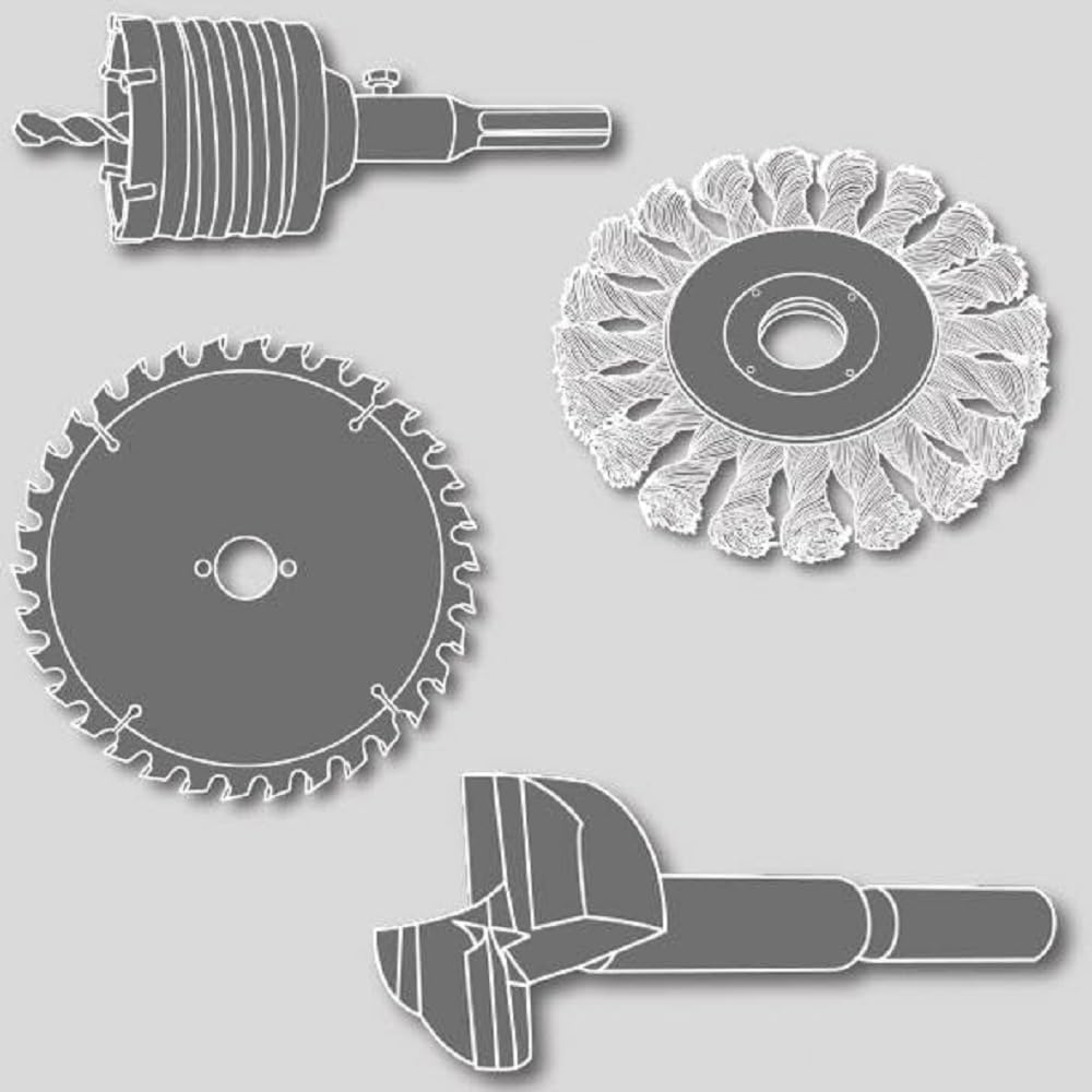 Famag Senkbohrer, 5-teilig, Spiralbohrer mit Aufsteckversenker, Größe ø 3-6 mm, mit praktischer Holzbox – 3574504