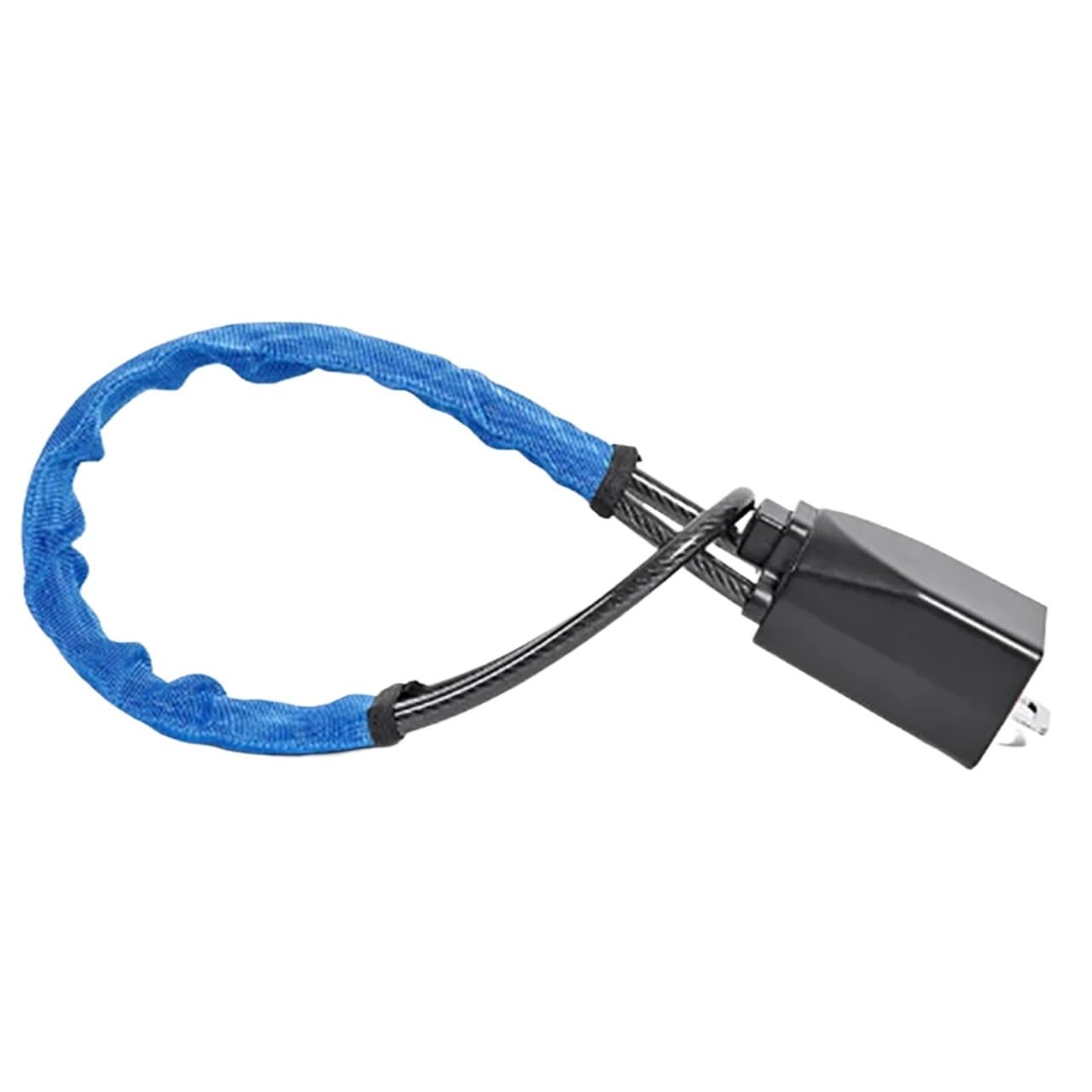 Car Steering Wheel Lock Seat Belt Lock, Theft Universal Steering Wheel Lock Seat Belt Buckle Truck Van RV Multicolor(Blue)