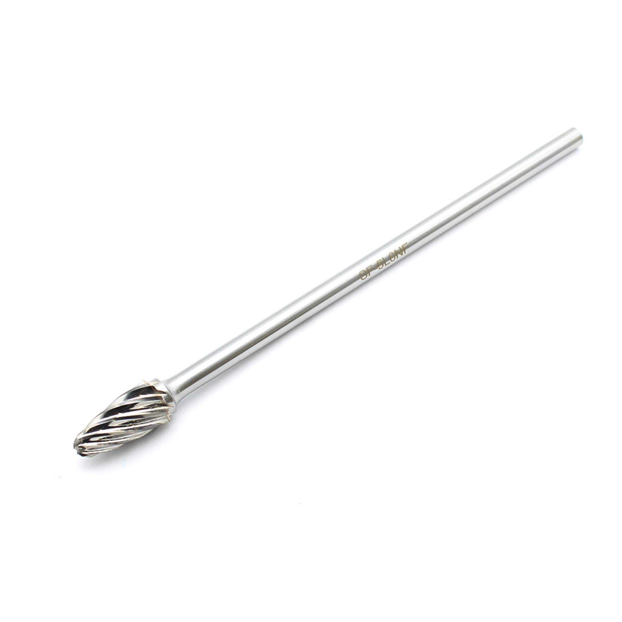 TEMO SC-3L6 NF Aluminum Cut Carbide Burr File 3/8" CyliBall, 1/4x6" Shank — Amazon image 9