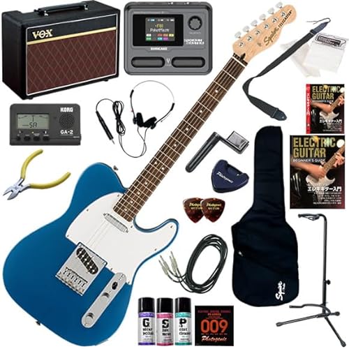 �y�Z�b�g�i�zSquier �G���L�M�^�[���S�ғ��� Pathfinder10�ƃ}���`�G�t�F�N�^�[�������Ă銮��21�_�Z�b�g Affinity Telecaster/LPB�i���C�N�v���V�b�h�u���[�j