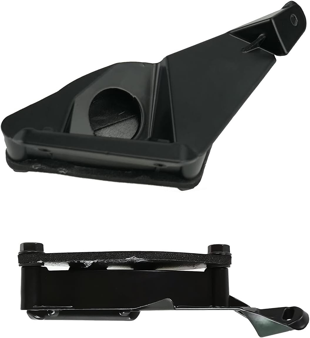 Driver Side Mirror Support Mount Bracket Black Metal Compatible with1993-2002 Pontiac Firebird Driver, Left , Replace HT9302FBMBLH-B, HT9302FBMBLH