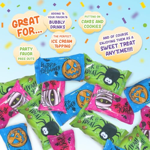 PartyPuffs Cotton Candy Variety Pack – 12 Individually Wrapped .5oz Pouches, 3 Fun Flavors: Watermelon, Green Apple, Blue Raspberry - Perfect for Parties, Birthdays - image 5