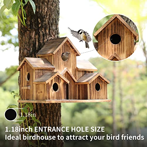 Bird-HouseBird-Houses-for-Outside-ClearanceBird-House-for-OutsideRoom-for-6-Bird-Families-in-EachLarge-Bird-House-for-GardenCourtyardBackyard-DecorHandmade-Hummingbird-House Bird HouseBird Houses for Outside ClearanceBird House for OutsideRoom for 6 Bird Families in EachLarge Bird House for GardenCourtyardBackyard DecorHandmade Hummingbird House