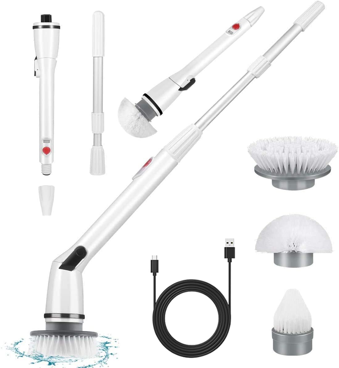 Buy Electric Spin Scrubber Cordless Shower Cleaner Bathroom Cleaning