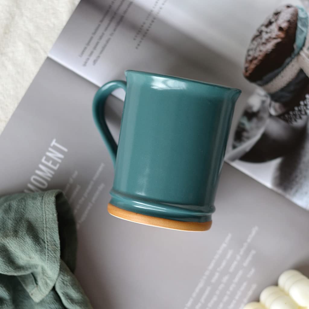 Ceramiczny kubek do kawy Kubek biurowy Kubek śniadaniowy o dużej pojemności Kubek do mleka domowego Ceramiczny kubek na wodę