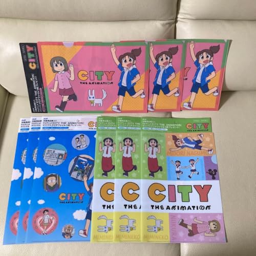 CITY THE ANIMATION クリアファイル全3種 9枚セットのサムネイル
