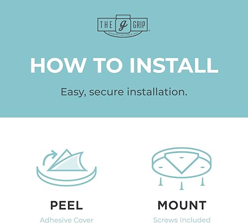 Miniatura 6 de The Grip - Abridor de tarros  Tapa de tarro original debajo del gabinete y abridor de botellas, sin esfuerzo para manos débiles y personas mayores