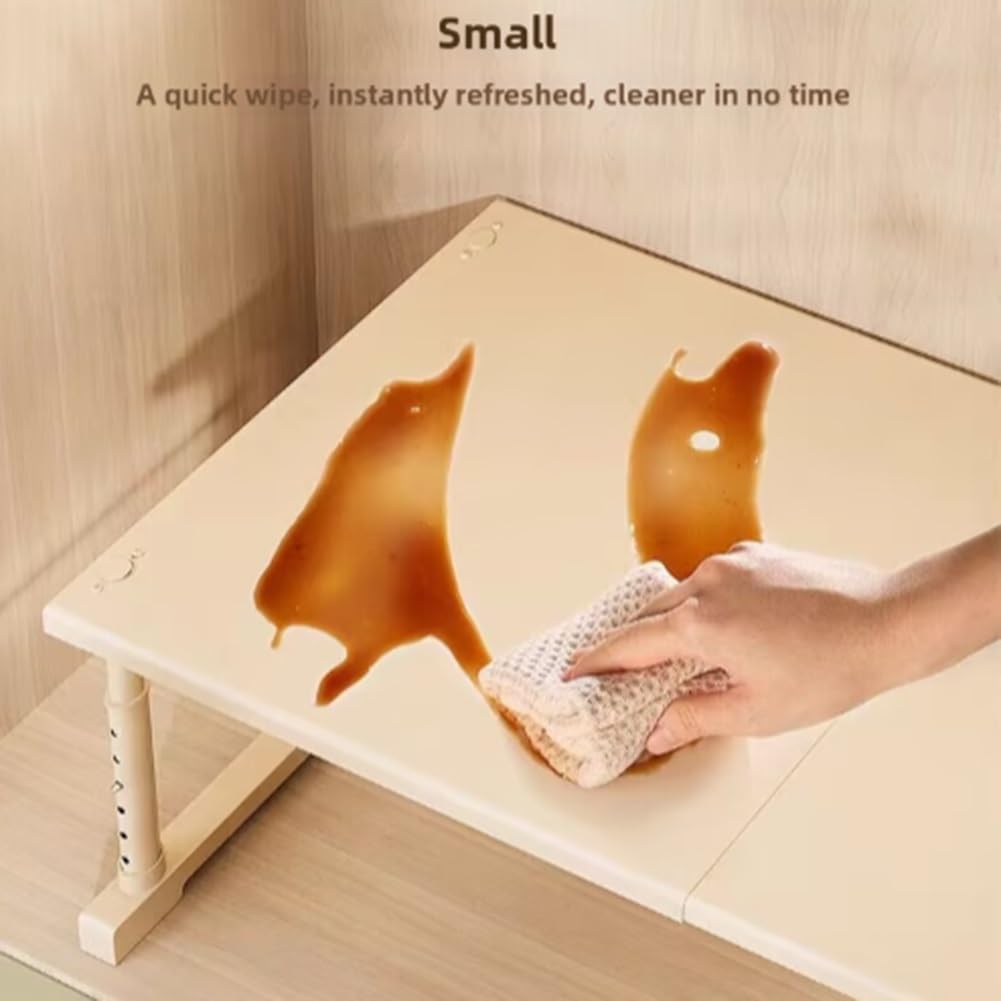 Scaffale regolabile espandibile per cucina, multiuso, in metallo, per dispensa, armadio, camera da letto e bagno, colore: bianco, 40-65 x 35 x 35-50 cm
