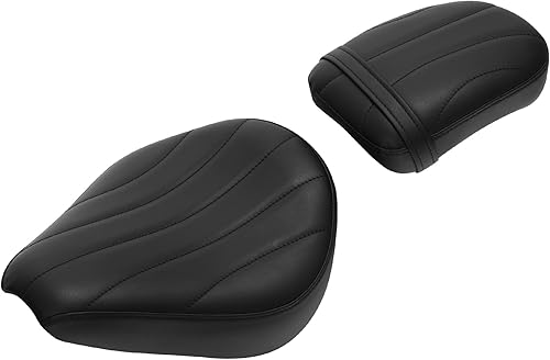 TCT-MOTORPARTS Asiento de pasajero negro para Honda Rebel CMX300 2017-2022