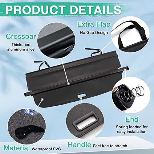 Image of Powerty Cargo Cover for 2020-2025 Subaru Outback Accessories