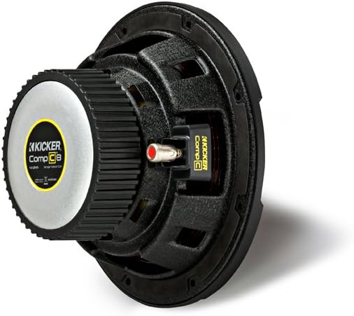 KICKER CWCS84 CompC 8" Subwoofer Single Voice Coil 4-Ohm