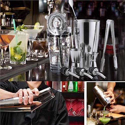 Set de coctelera RUVOO kit bartender 10 piezas miniatura 6