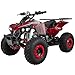 Produktbild Actionbikes Motors Quad ATV S-10 125 cc | 4-Takt 125ccm Motor bis  km/h - Pocket Quad - Miniquad - Benzinquad - Benzin Quads - Fahrzeug für Jugendliche (Metallic Rot)