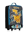 Pokemon Pikachu 16 Inch Pilot Case Wheel, Blue/Yellow