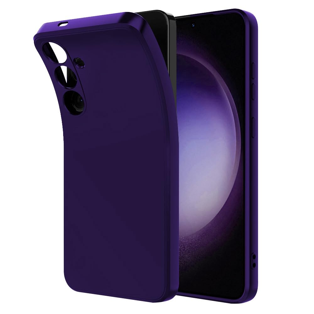 Casotec Basic Case for Samsung Galaxy S23 5G (Silicone_Dark Purple) (B0D66SP2DY) Amazon Price History, Amazon Price Tracker