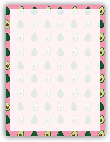 Miniatura 7 de Citrus Stationery - Hojas de membrete de 8.5 x 11 a 60 pulgadas, papel membrete de frutas (Citrus)