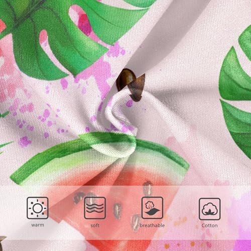 Cotton Girls Underwear Toddlers Watercolor Watermelon Slices Leave Cute Panties Girl Fancy Kids Undies Briefs 2t3