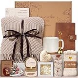Mothers Day Birthday Gifts for Women, Self Care Gifts Get Well Soon Gift Baskets for Women, Spa Care Package After Surgery Inspirational Thinking of You Sympathy Gifts for Mom Her Wife Sister Friend