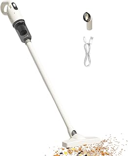 Aspirador Vertical - Vacuum de portátil | Herramienta de eliminación de polvo de alta succión para el hogar, alfombras, pisos duros, coche