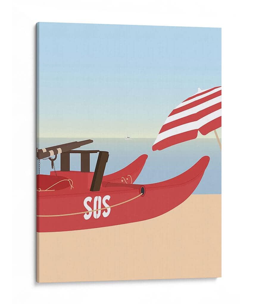 Amazon.com: Canvas Lab | Lido di Camaiore II by Gurli Soerensen | 30 x 40  in | Canvas Print Wall Art | Coastal | Wall Decor for Bedroom, Living Room  or Office: Posters & Prints