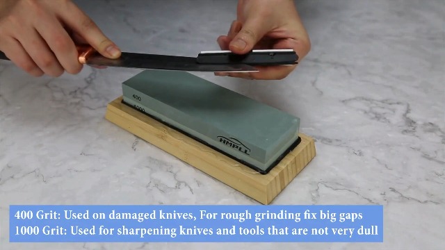 Buy DRYCEN Knife Sharpening Stone Set, Professional Whetstone 4