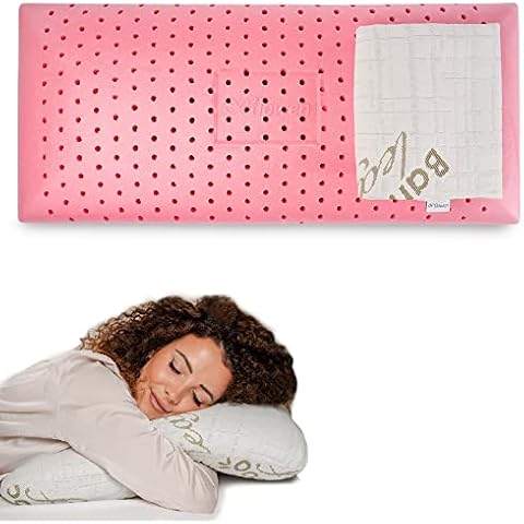 Kopfkissen Nackenschmerzen Weich und Flauschig Orthopädisches Nackenstützkissen ideal für Nackenschmerzen und Nackenstütze Kissen Memory Foam Anti-Schnarch Hypoallergen Bezug aus Bambu Waschbar Cover