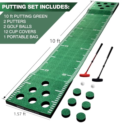 Wekin 11ft Mat with 2 Putters