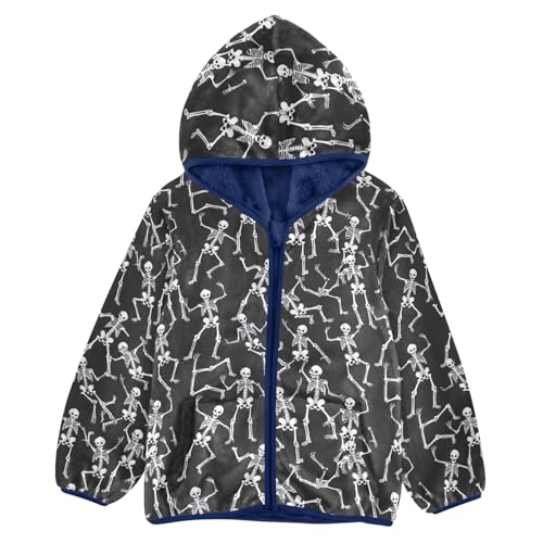 CHIFIGNO Watercolor Cowboys Toddler Snow Jacket, Toddler Zip up Hoodie Light Jacket for Fall Winter Spring 3-10Y