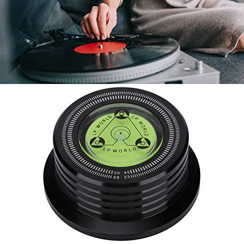 Stabilisateur de Disque Vinyle Stabilisateur de Poids D’enregistrement Portable Pince à Disque pour Platine Vinyle en Aluminium avec Nivellement à Bulle pour Tourne-disque LP 50 Hz(le noir) - Les Beatles, Paul McCartney, John Lennon, RIngo Starr, George Harrison Stabilisateur de Disque Vinyle Stabilisateur de Poids D'enregistrement Portable Pince à Disque pour Platine Vinyle en Aluminium avec Nivellement à Bulle pour Tourne-disque LP 50 Hz(le noir) – Image 5