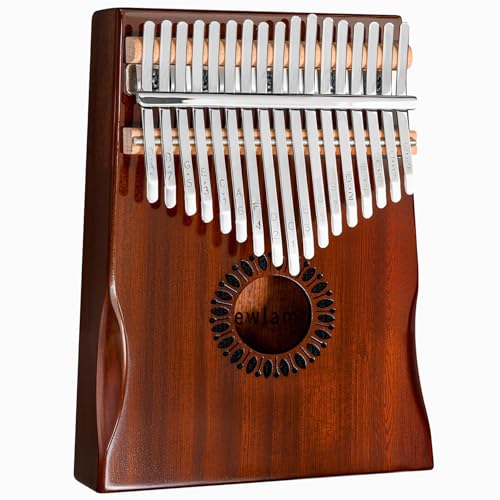 Kalimba Thumb Piano 17 Keys, Portable Mbira Finger Piano Gifts for Kids and Adults Beginners
