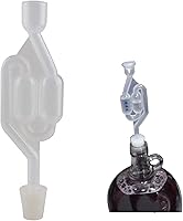 Vista 6 de Bettomshin 5 tapones de silicona cónicos Carboy de 15-19mm/0.59"-0.75", adecuados para orificios de 18mm/0.71" de diámetro, para cerveza casera