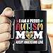 I Am A Proud Autism Mom Accept Understand L0ve, Autism Puzzles, Autism Mom Gift, Mothers-Day Gift, Autism Awareness-Day Gift For Women-blhn03032103 Coffee Mug