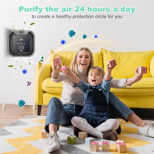 EEland Eliminador de odor de ozônio 99% desodorizador de areia de gato, eliminador de odores de anim