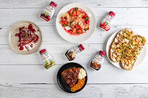 image for Fabbri Gourmet Dessert Sauce, Strawberry Flavor, Flavoring sauce for I