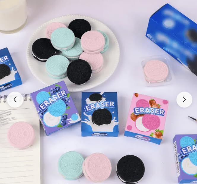 Image of R&H Designer Erasers (Cream Biscuit 3 PCS)