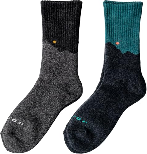 千代治のくつ下 高御位山トレッキングソックス 2足組 25-27cm