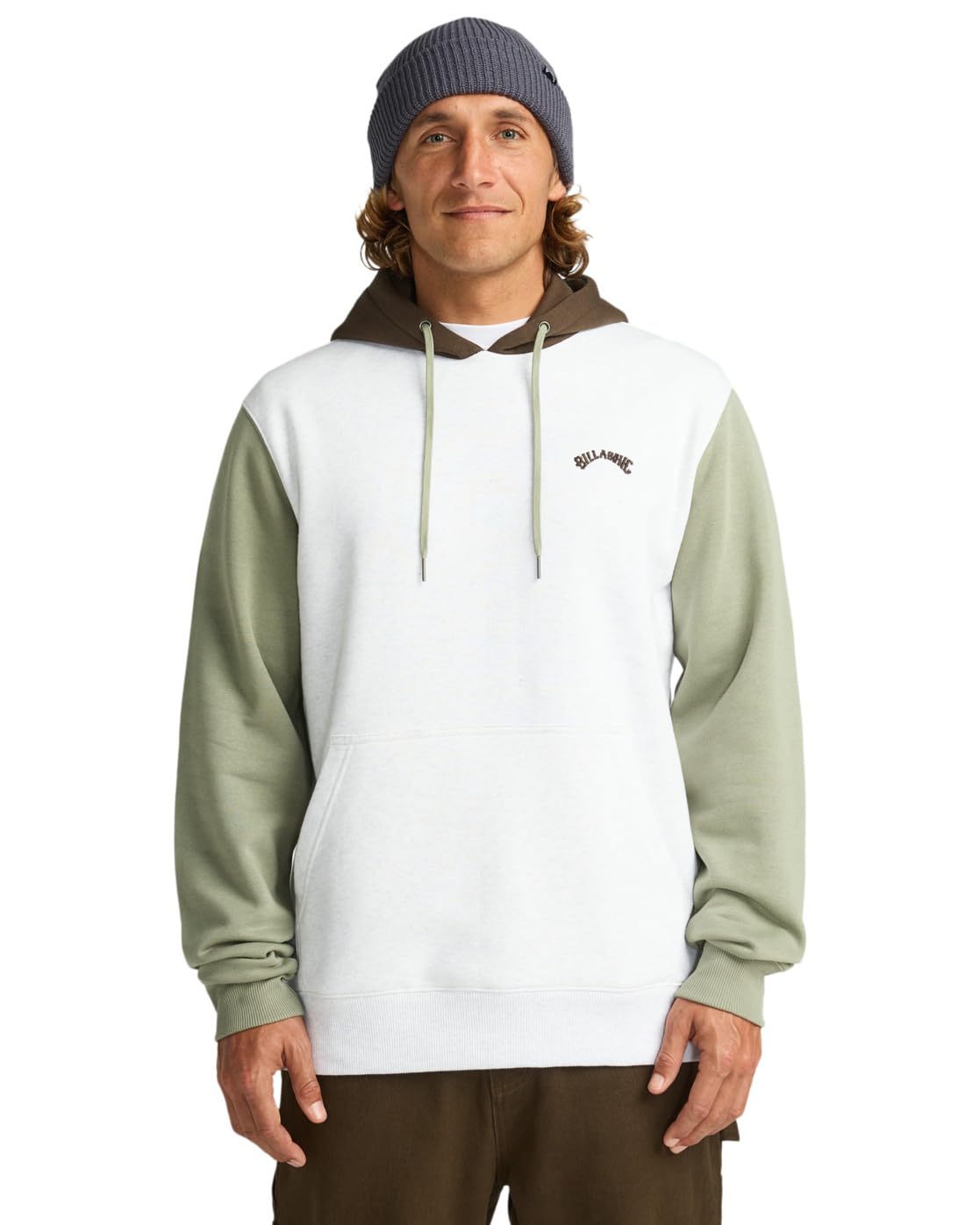 Billabong Fleece sweater ARCH BLOCK PO Men's White S