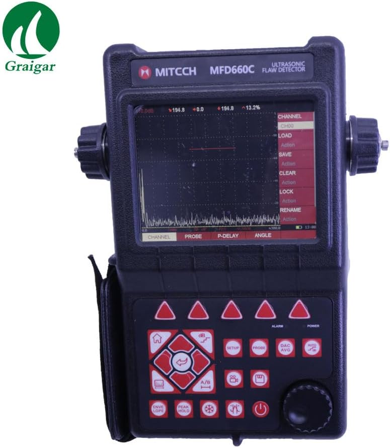 Digital Portable Ultrasonic Flaw Detector MFD660C Testing Equipment