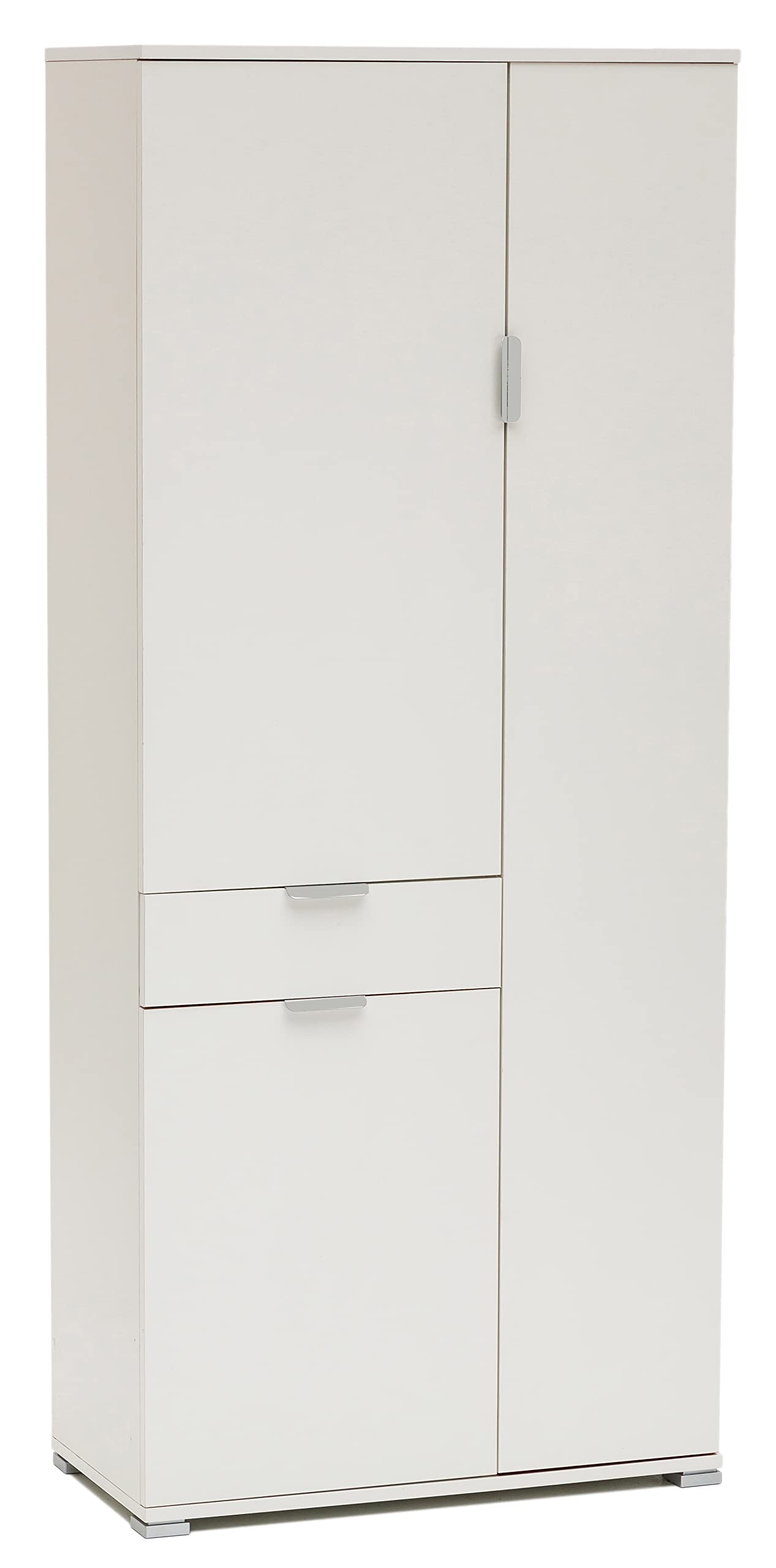 2400BIA Armadio due ante Bianco, P38xL75xH174 cm