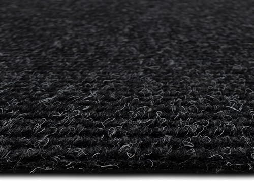 Mohawk Home Utility Runner Floor Mat Black 3' X 8' All Weather Indoor/Outdoor Non Slip Perfect for Garage, Entryway, Porch, and Laundry Room - Image 8