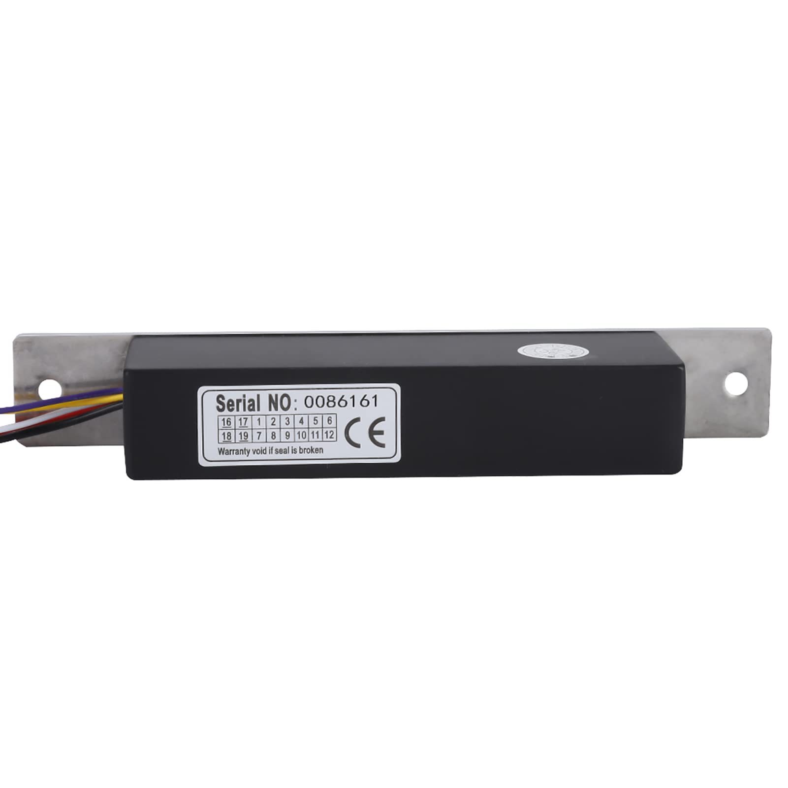 12V/24V serrature elettromagnetiche, Alluminio singola porta Elettrica Magnetica Blocco Controllo di Accesso Segnale Feedback per Porta in Vetro/Porta in Legno