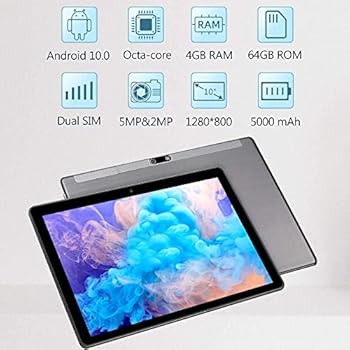 LNMBBS K110 10 Inch Android 10.0 4G LTE Dual SIM Octa-Core