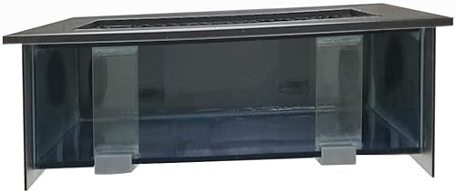 Miniatura 3 de Aussie Aquariums AA-VERTICALI-BBLACK 2.0 - Acuario montado en la pared, color negro cepillado