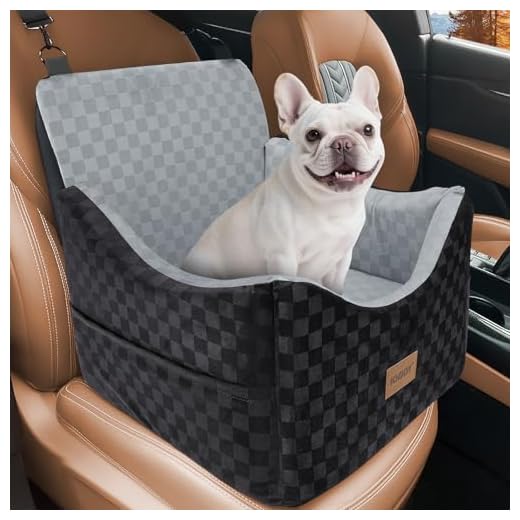 JOEJOY Dog Car Seat with Thick Cushion