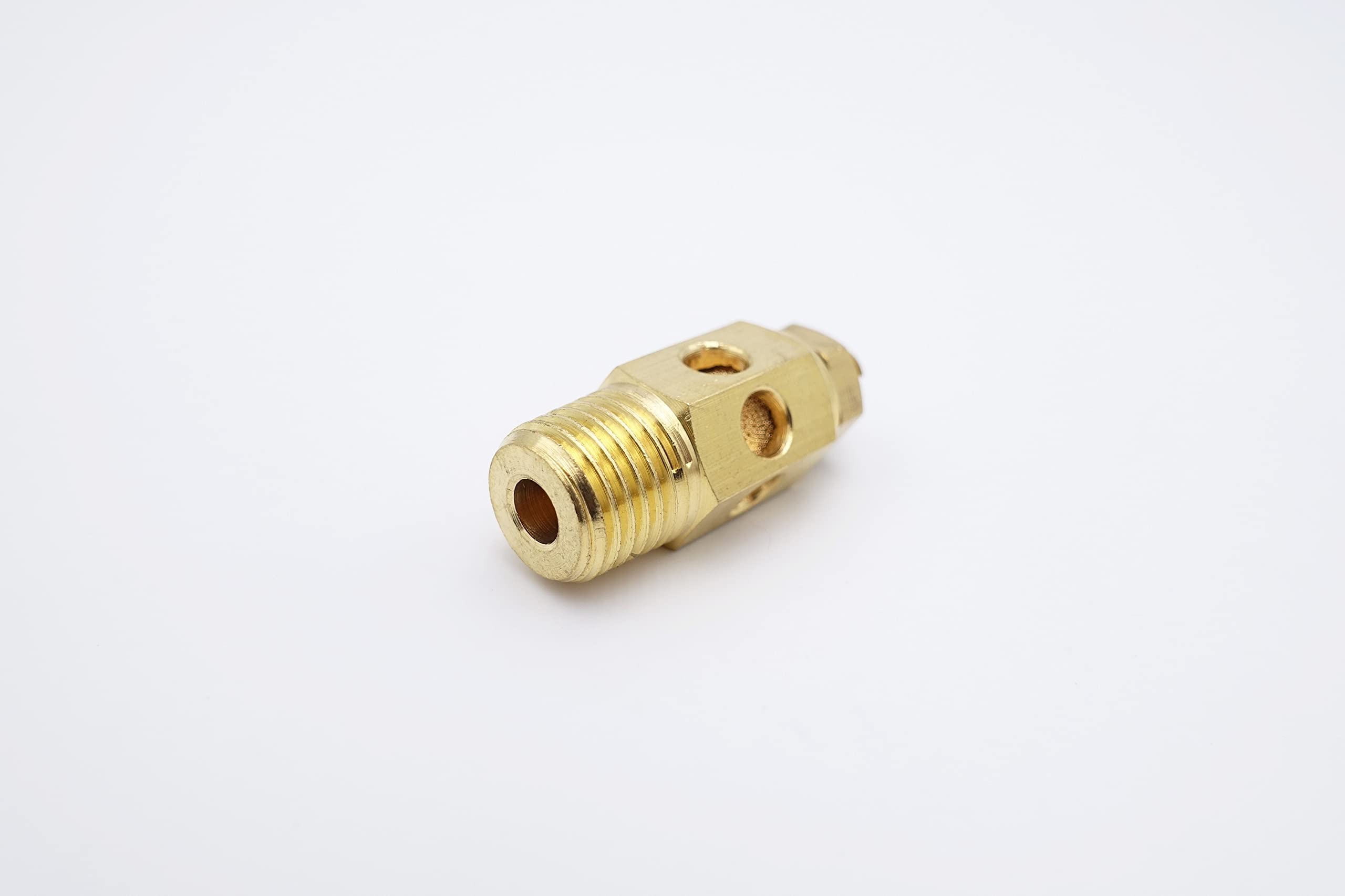 Pneumatic Muffler, Exhaust Muffling Throttle Filter 1/4" Male NPT — Amazon image 3