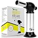 Jo Chef Kitchen Torch, Blow Torch - Refillable Butane Torch With Adjustable Flame & Safety Lock- Culinary Torch, Creme Brûlée Torch For Cooking Food, Baking, BBQ & More + FREE Recipe E-Book