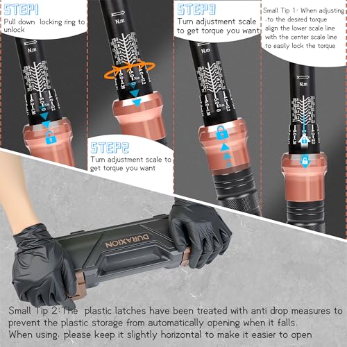 Image of Torque Wrench 1 /2-Inch Drive Dual Range Scales 10-170 Ft-Lb /13.56-230.5Nm