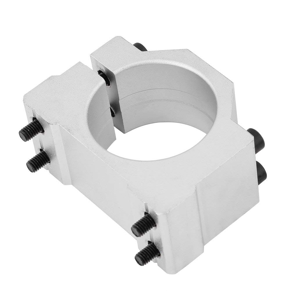 52/65 mm wspornik silnika wrzeciona odlewany aluminiowy uchwyt zaciskowy wrzeciona do druku 3D CNC maszyna do grawerowania frezów (52 mm)